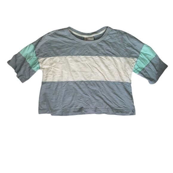 Saturday Sunday By Anthropologie Color Block Tee Size S - Picture 2 of 4